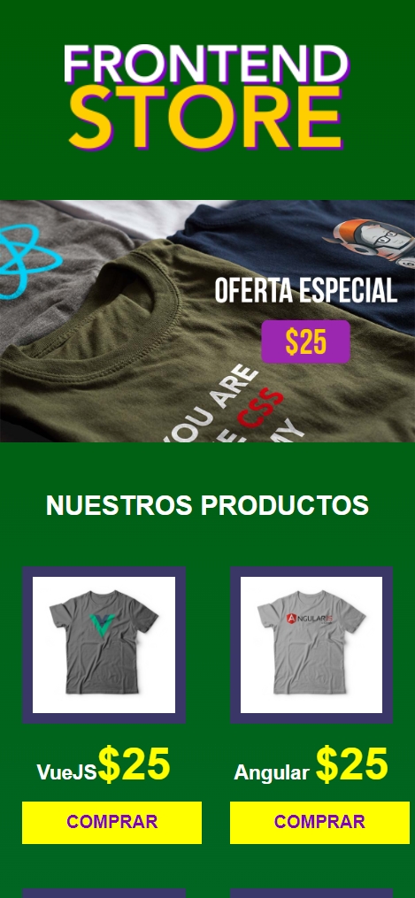 FrontEnd Store